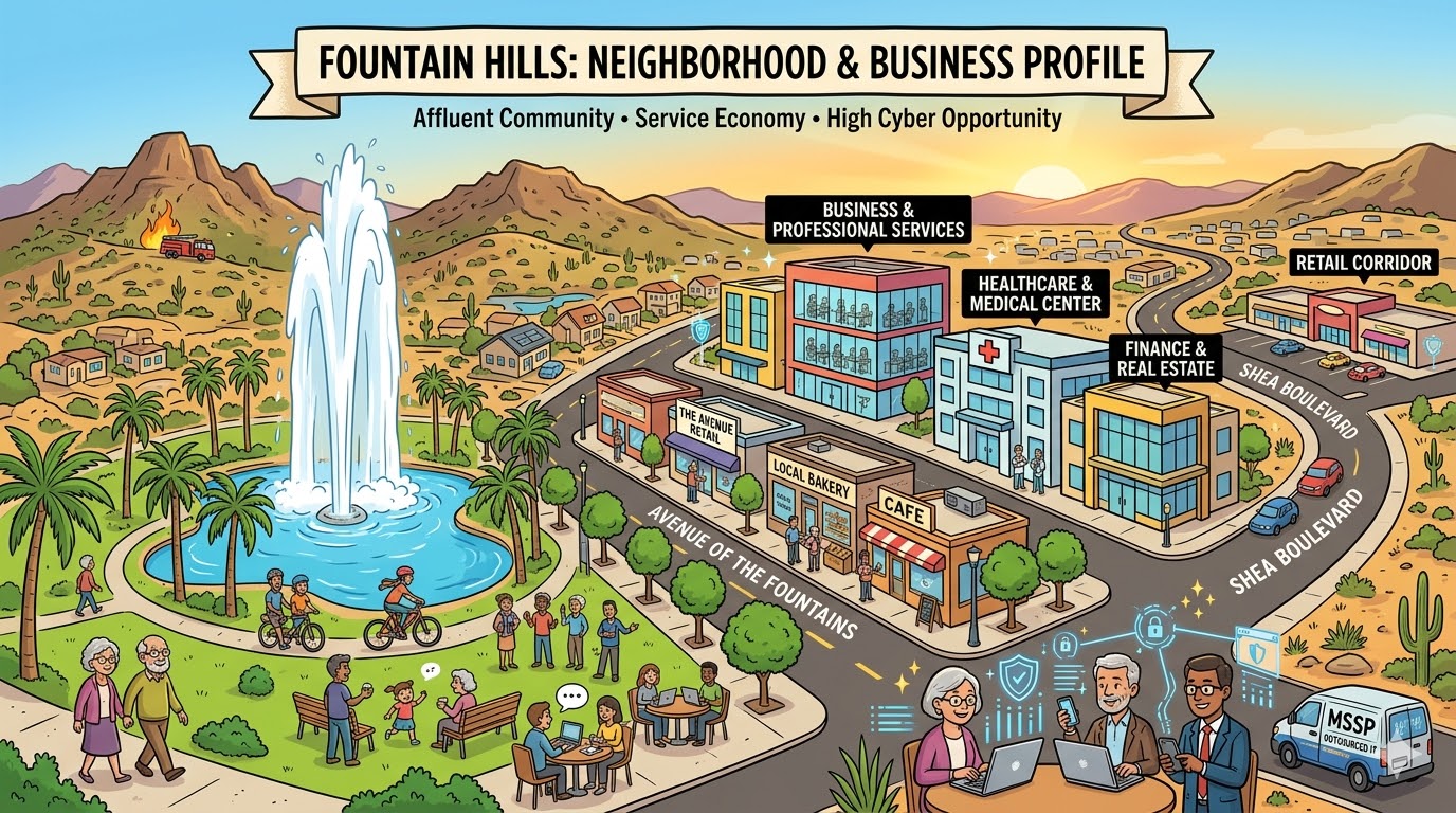 Cybersecurity for Medical & Professional Offices in Fountain Hills, AZ: Hidden Risks in Small Practices