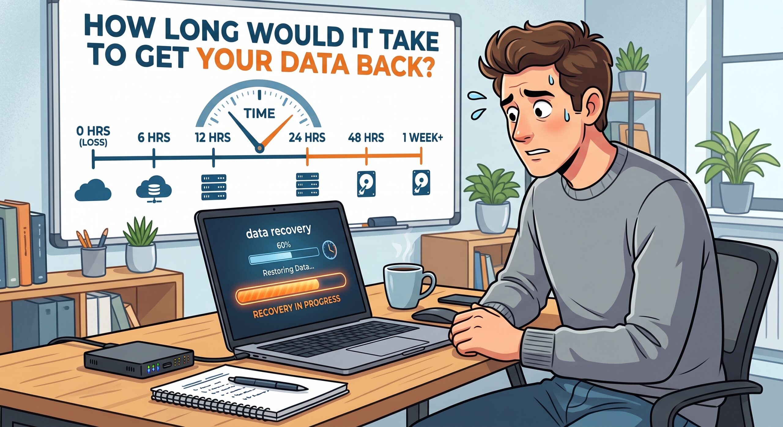 How Long Would It Take to Get Your Data Back?
