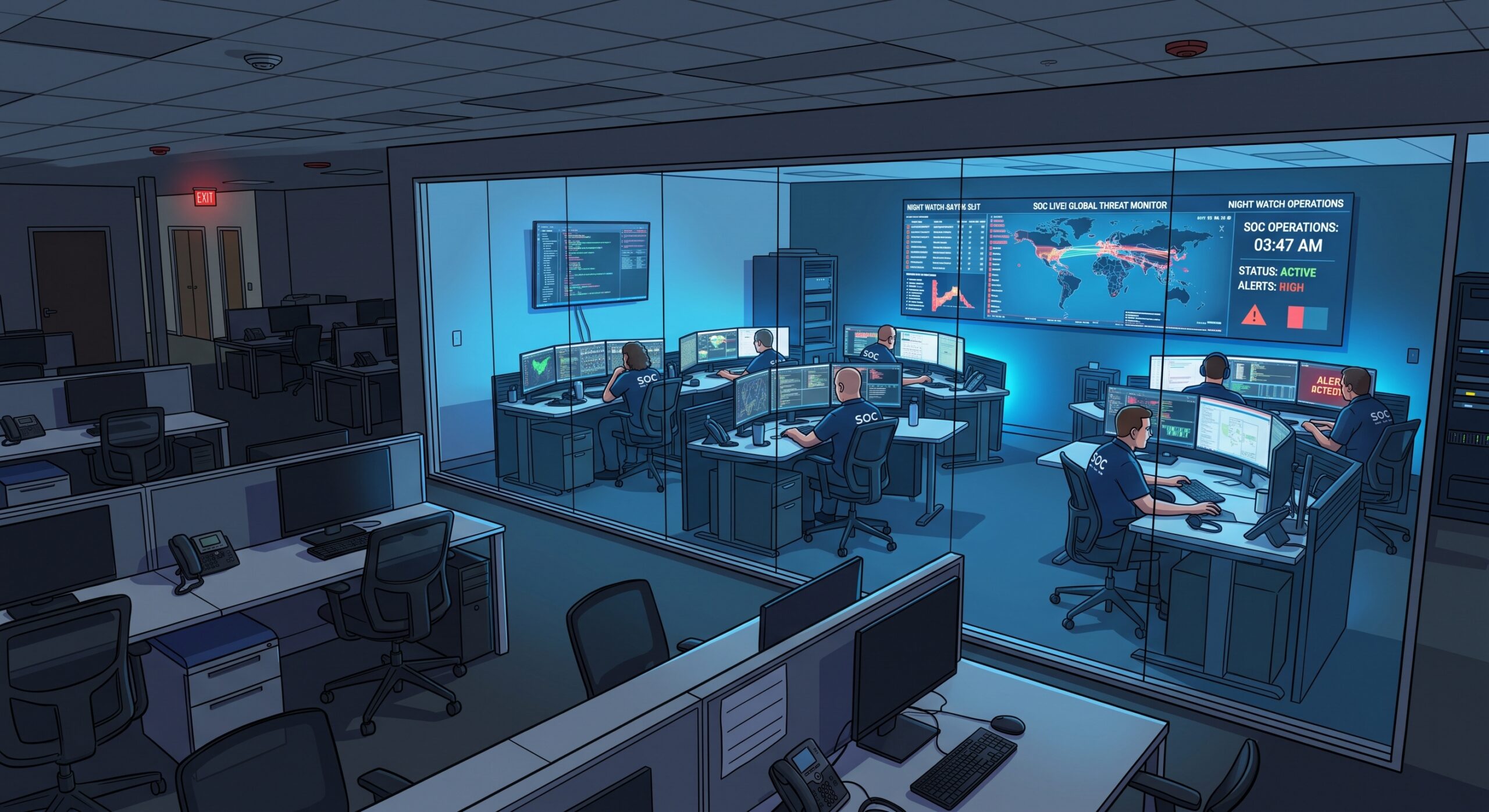 What Happens Inside Your SOC While the Office Lights Are Off